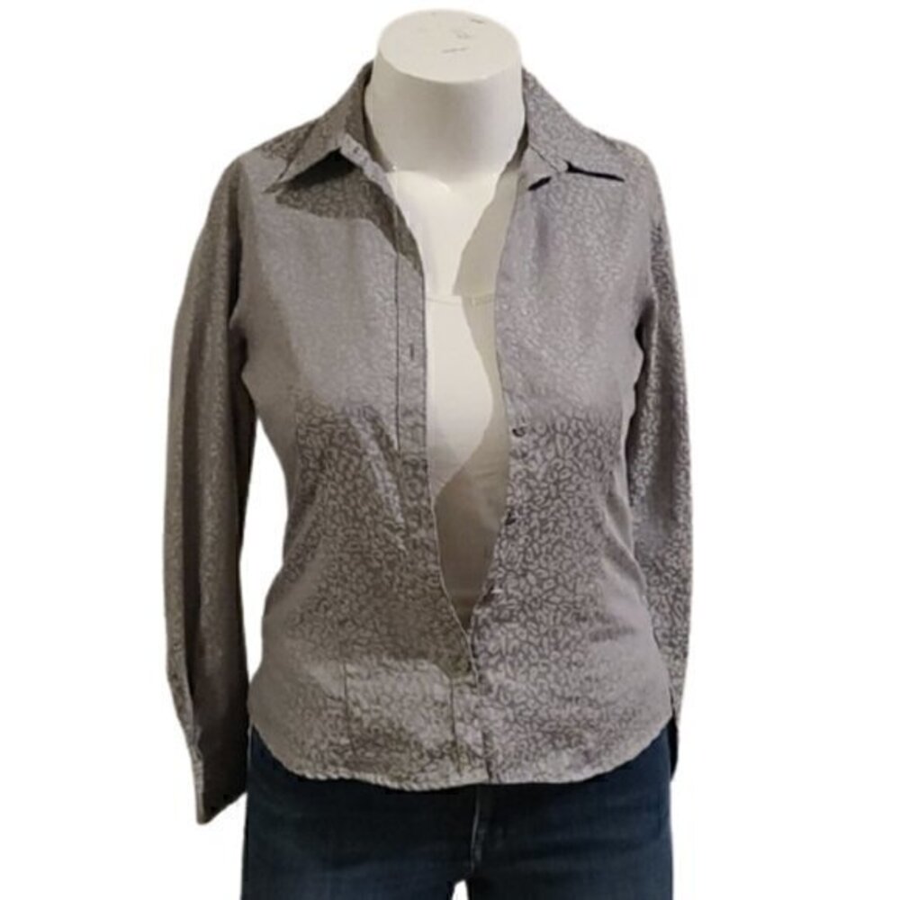 [Foxcroft] Wrinkle Free Fitted Fit- Size 8P